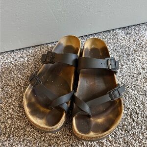 Women’s Black Birkenstocks